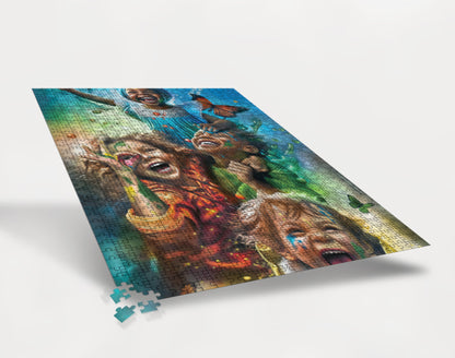 RoosArt Puzzel – See No Color | 1000 stukjes