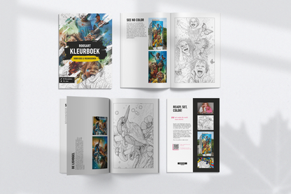 NIEUW | RoosArt Kleurboek voor Kids & Volwassenen