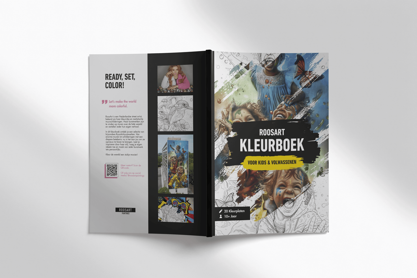 NIEUW | RoosArt Kleurboek voor Kids & Volwassenen