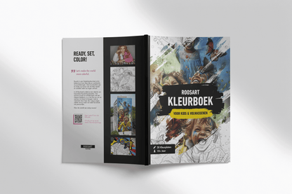 NIEUW | RoosArt Kleurboek voor Kids & Volwassenen