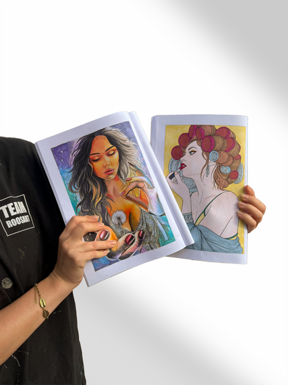NIEUW | RoosArt Kleurboek voor Kids & Volwassenen