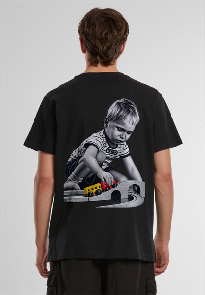 RoosArt T-shirt - Connection | Zwart | Unisex