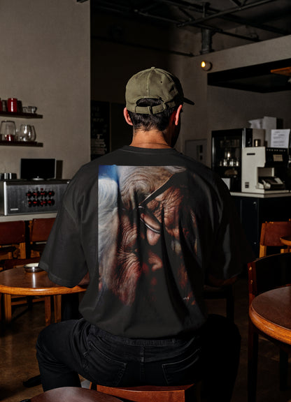 RoosArt T-shirt - My Home | Zwart | Unisex