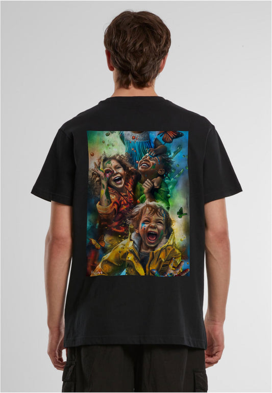 RoosArt T-shirt - See No Color | Zwart | Unisex