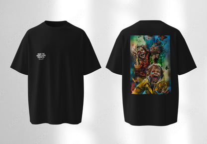 RoosArt T-shirt - See No Color | Zwart | Unisex