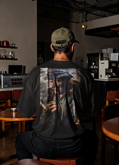 RoosArt T-shirt - Tolkamer | Zwart | Unisex