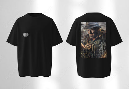 RoosArt T-shirt - Tolkamer | Zwart | Unisex