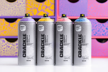 Montana CRACKLE Effect spray spuitbus 400ML Copper Brown