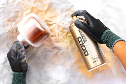 Montana Gold spray spuitbus M1000 Silver Chrome 400ML