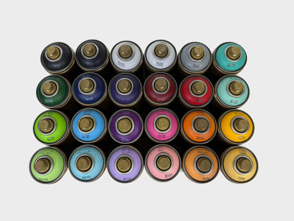 Montana Gold spuitbussen starterpakket voordeelbundel 24 stuks spraypaint voor graffiti en street art. Lage druk spuitverf
