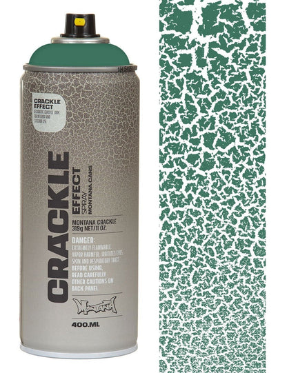 Montana CRACKLE Effect spray spuitbus 400ML Patina Green