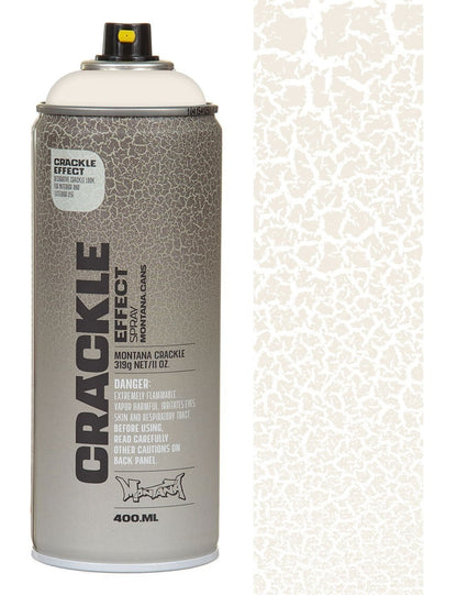 Montana CRACKLE Effect spray spuitbus 400ML Pure White