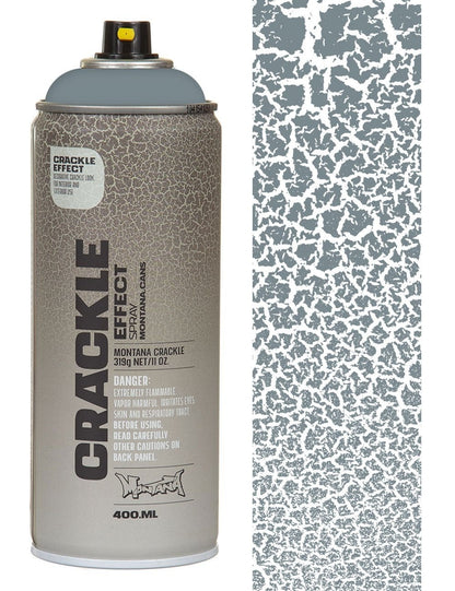 Montana CRACKLE Effect spray spuitbus 400ML Squirrel Grey