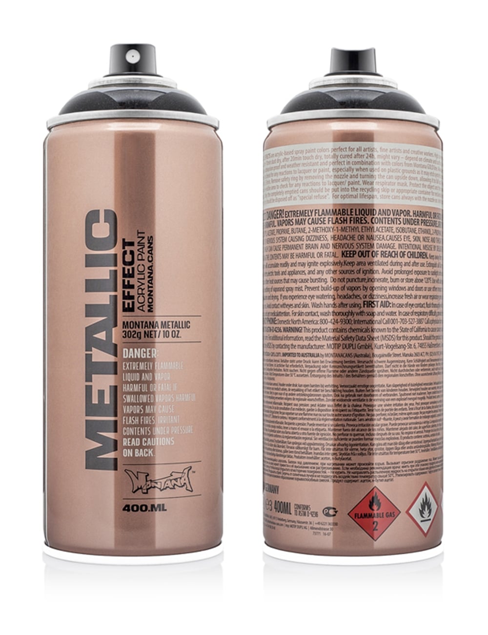 Montana METALLIC Effect 400ML - Black