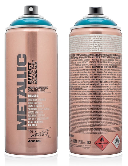 Montana METALLIC Effect spray spuitbus 400ML - Caribbean