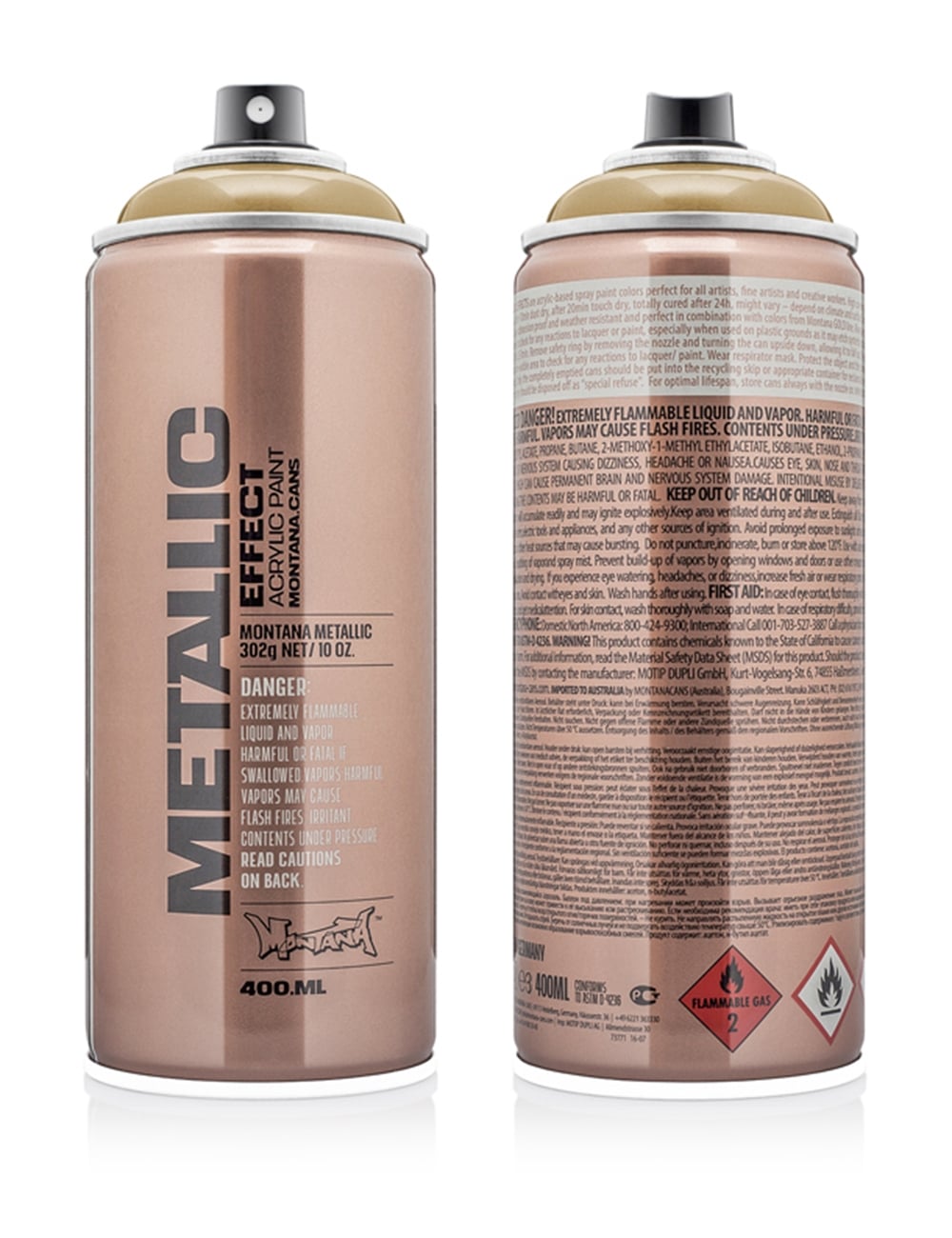 Montana METALLIC Effect 400ML - Gold