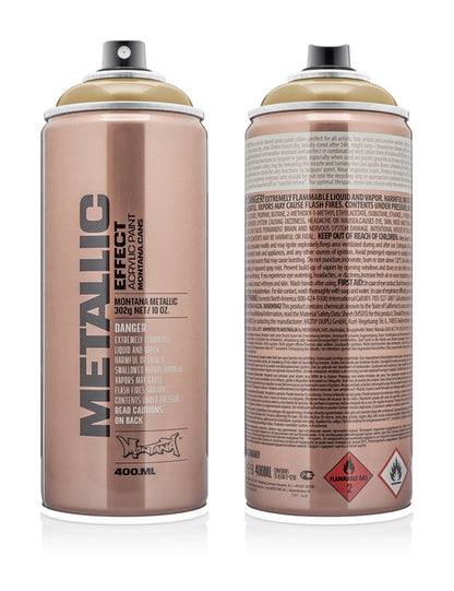 Montana METALLIC Effect spray spuitbus 400ML - Gold