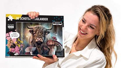 RoosArt Puzzel – Schotse Hooglander | 1000 stukjes