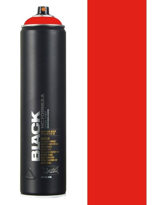 Montana Black 600ml - BLKP3000 Power Red